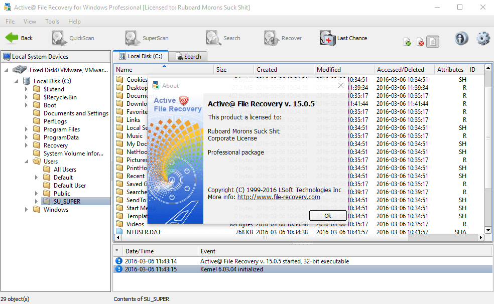 Disk Internal Partition Recovery 6.3 Serial Key